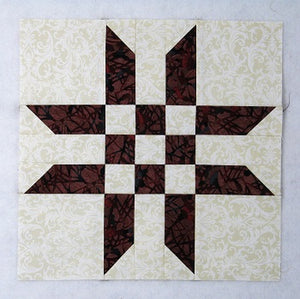 Another Easy Ribbon Star Quilt Block Tutorial