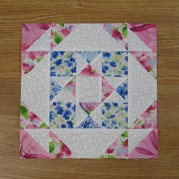 square and a half quilt block