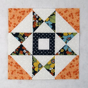 Squares and Diamonds Free Quilt Block Pattern