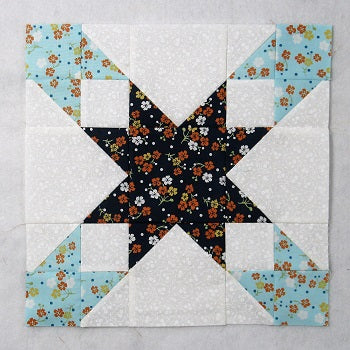 star pattern quilt block