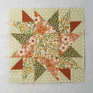 How to Sew a Traditional Sunflower Quilt Block