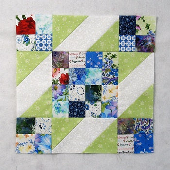 sunny lanes quilt block