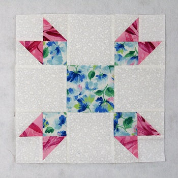 tulip lady fingers quilt block