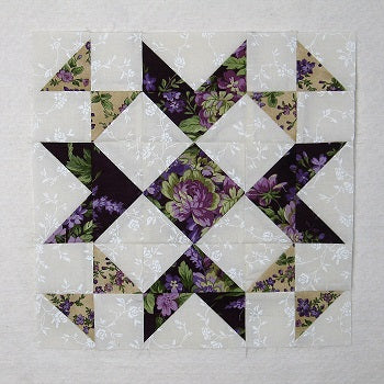 wedding bouquet quilt block