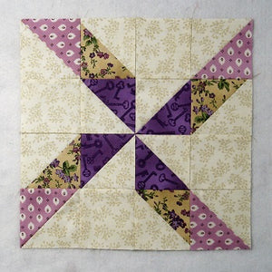 A Different Kind of Windmill Quilt Block